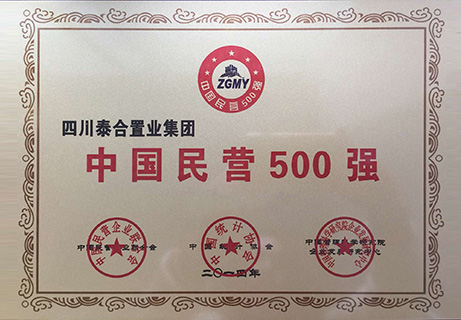 “中国民营500强”企业